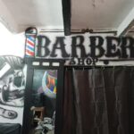 Barber shop &lsquo;&lsquo;caballeros &lsquo;&lsquo;