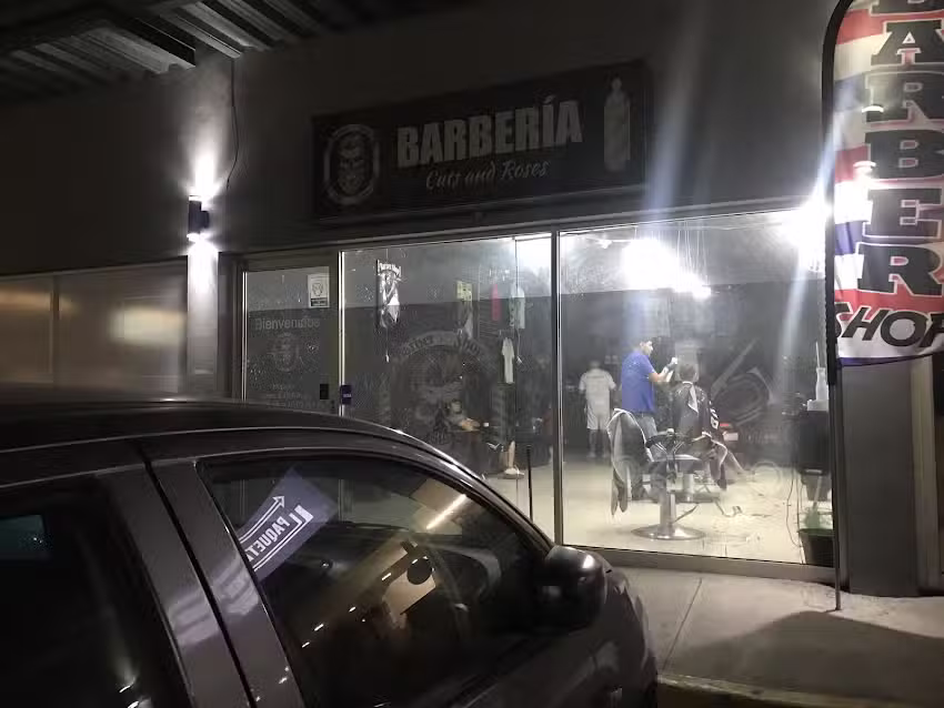 Barber Shop Cuts and Roses