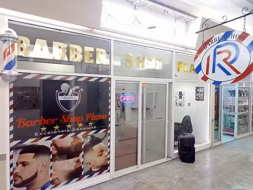 Barber shop plaza