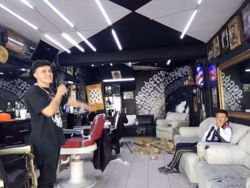 Barber shop tribal