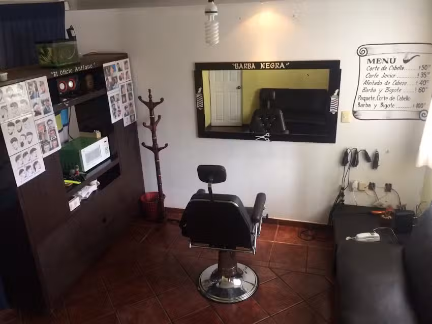 barberia &ldquo;barba negra&rdquo;