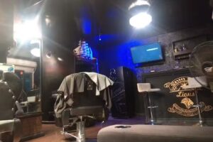 Barbería barber shop lions