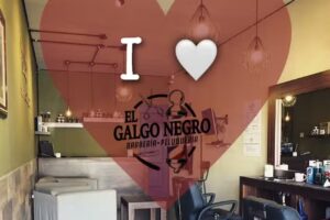 Barber&iacute;a El Galgo Negro