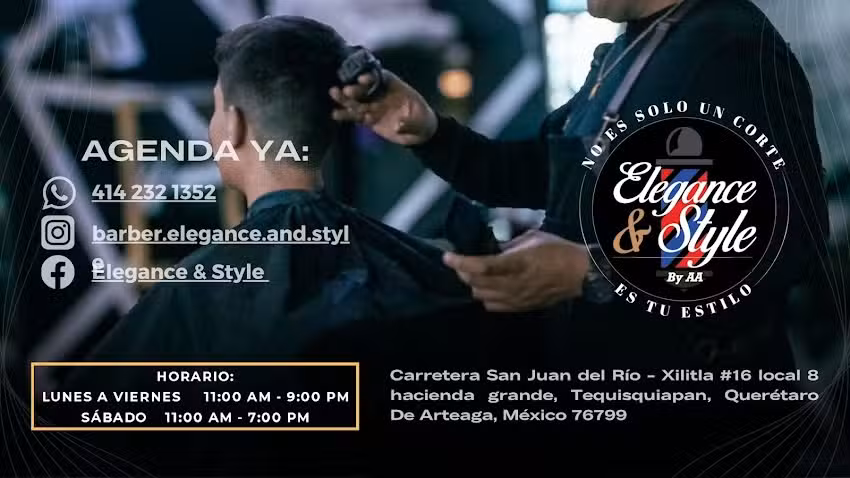 Barber&iacute;a Elegance & Style