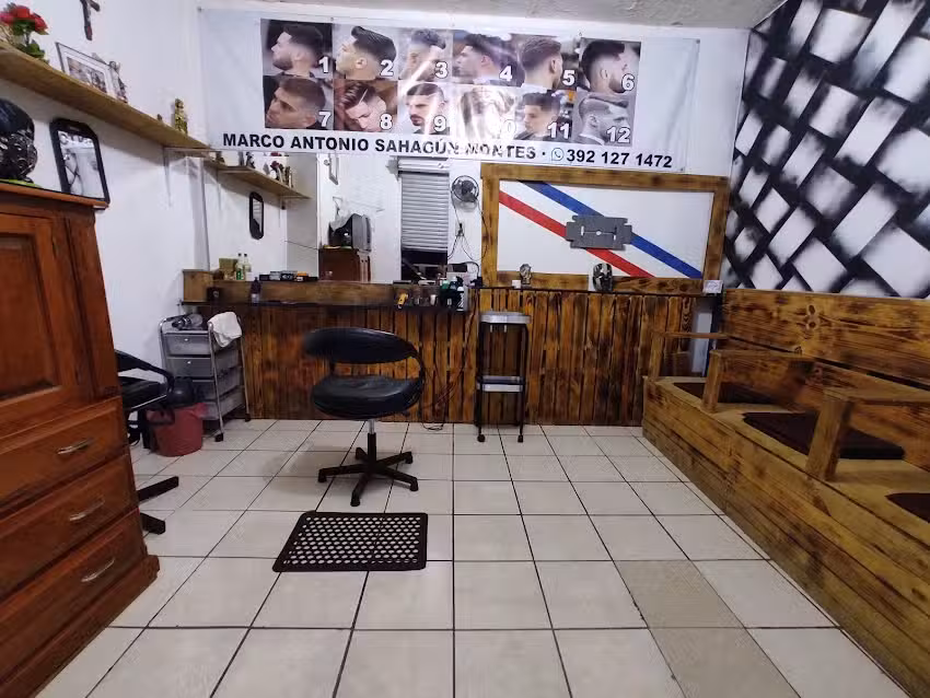 Barber&iacute;a marco