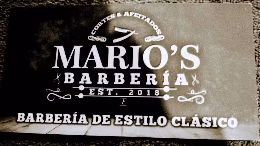 Barber&iacute;a Mario&rsquo;s