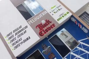 Barber&iacute;a Peluquer&iacute;a Black Clover