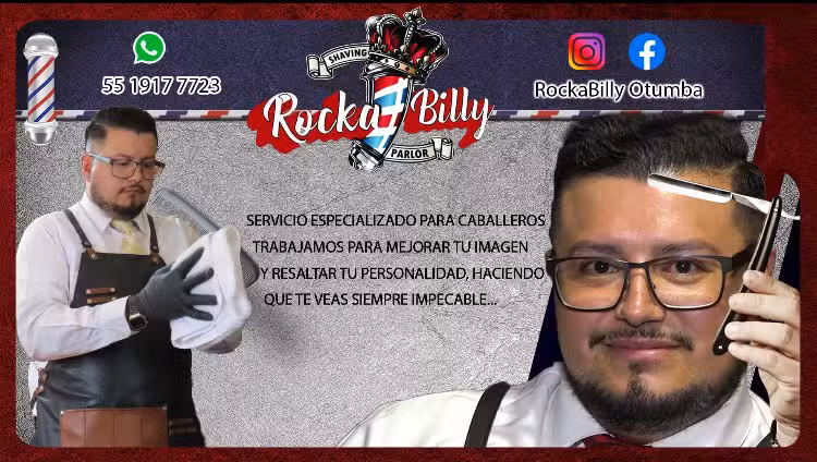 Barberia Rockabilly 3234