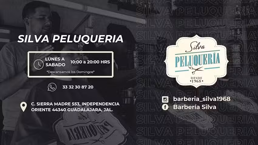 Barber&iacute;a y peluquer&iacute;a Silva