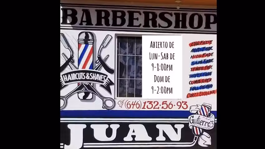 BARBERSHOP JUAN GUTI&Eacute;RREZ