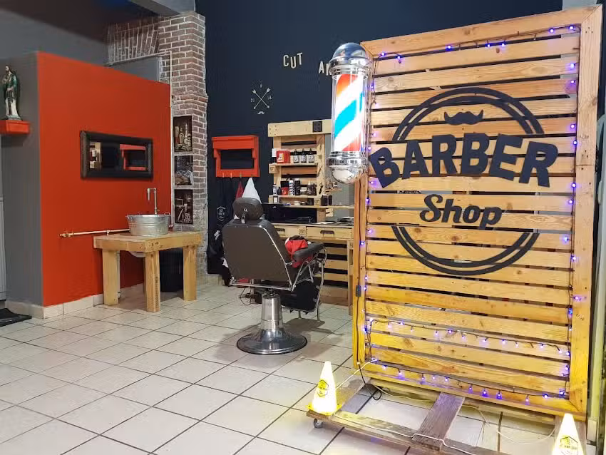 CUT & SHAVE BARBER SHOP