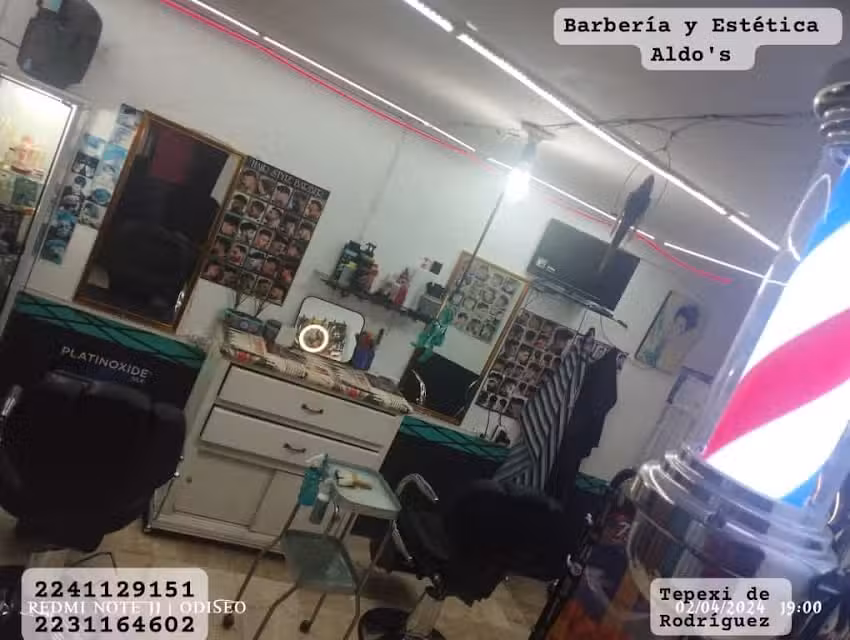 EST&Eacute;TICA Y BARBER&Iacute;A ALDO&rsquo;S
