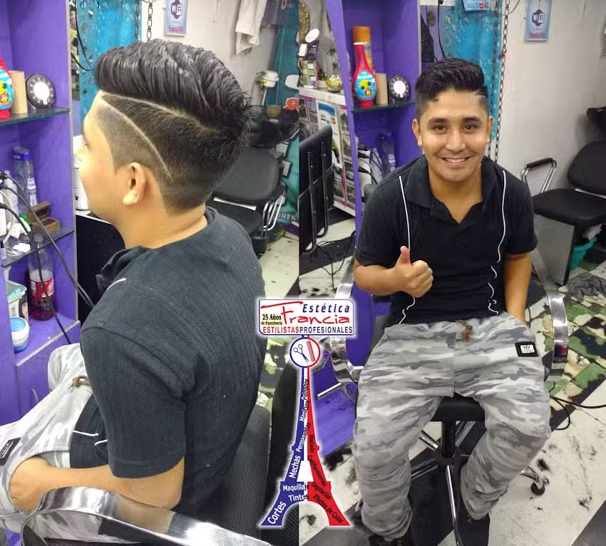 Est&eacute;tica y Barber&iacute;a Francia Estilistas Profesionales