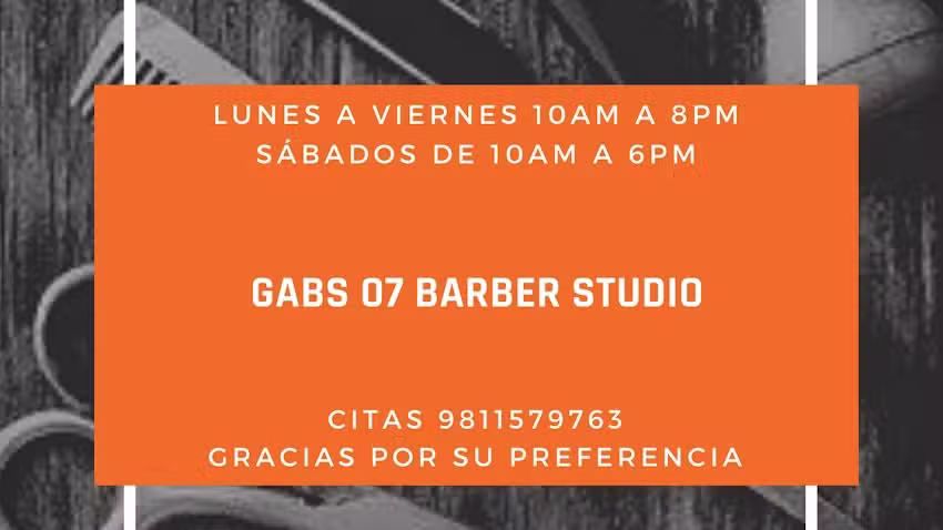 GABS 07 BARBER STUDIO