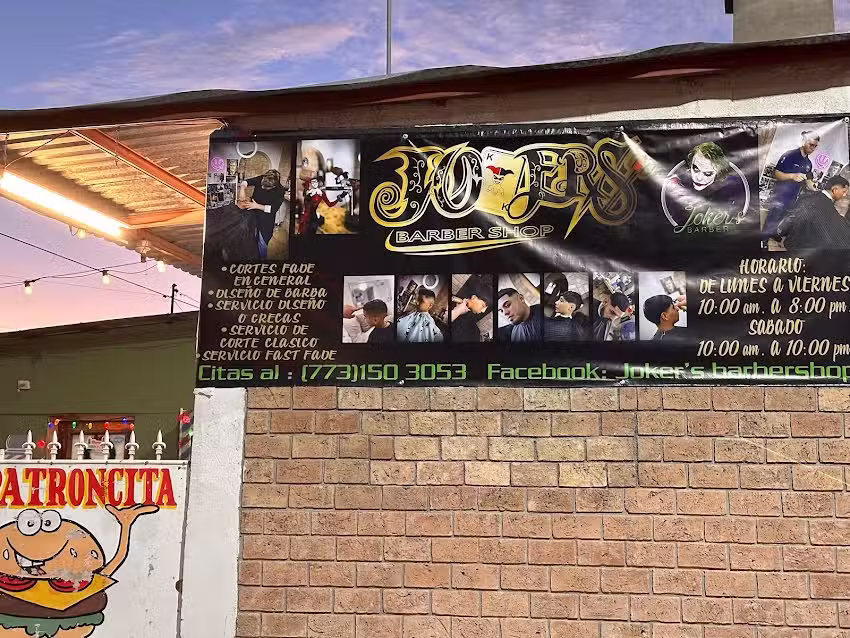 Joker&rsquo;s barbershop
