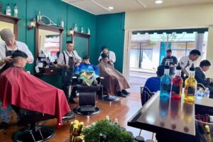 La Barber Green by OKAMI