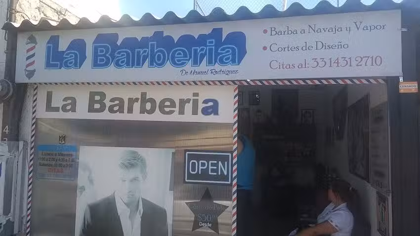 La barber&iacute;a de Manuel Rodr&iacute;guez