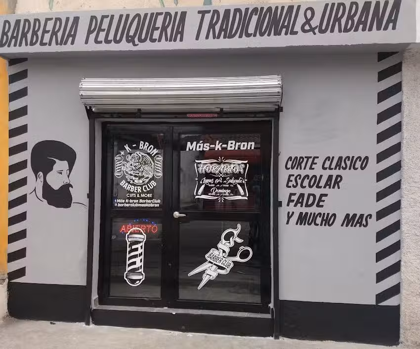 M&aacute;s-K-Bron Barber Club
