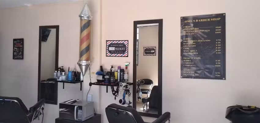 OWL&rsquo;S BARBER SHOP