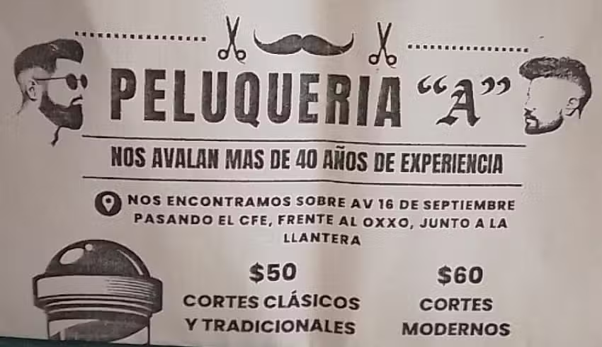 Peluquer&iacute;a A