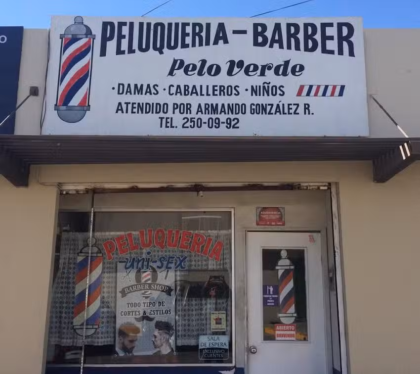 Peluqueria y Barber Shop&rsquo;s Pelo Verde