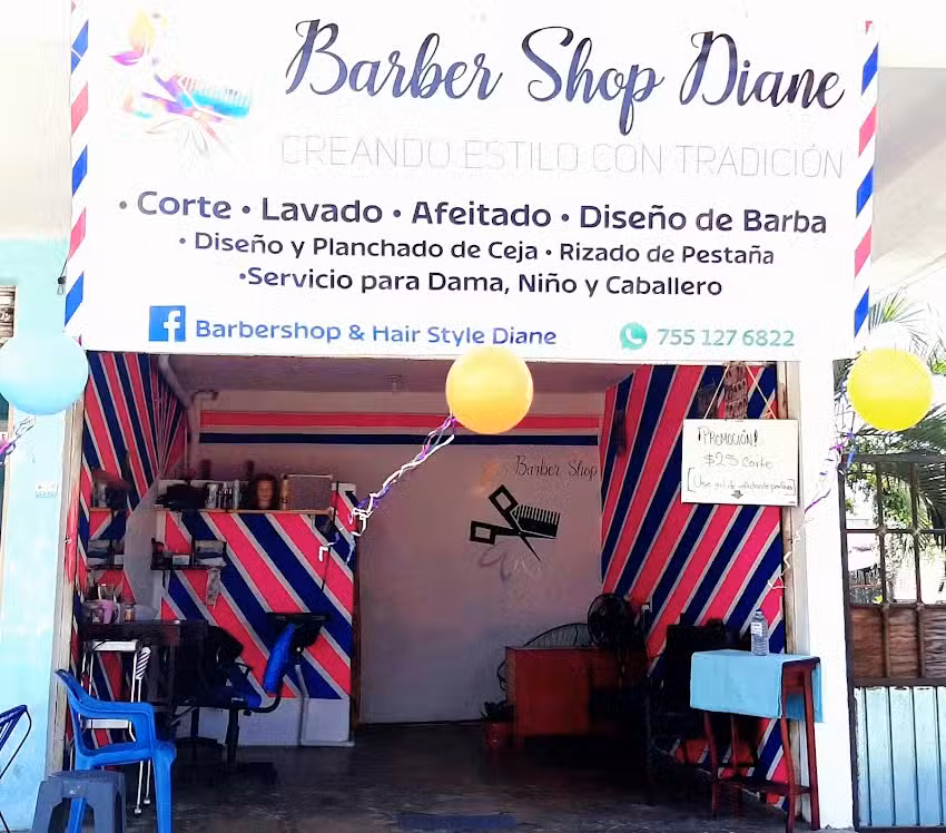Peluquer&iacute;a y barberia Diane