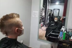 Player Haircut + Sports