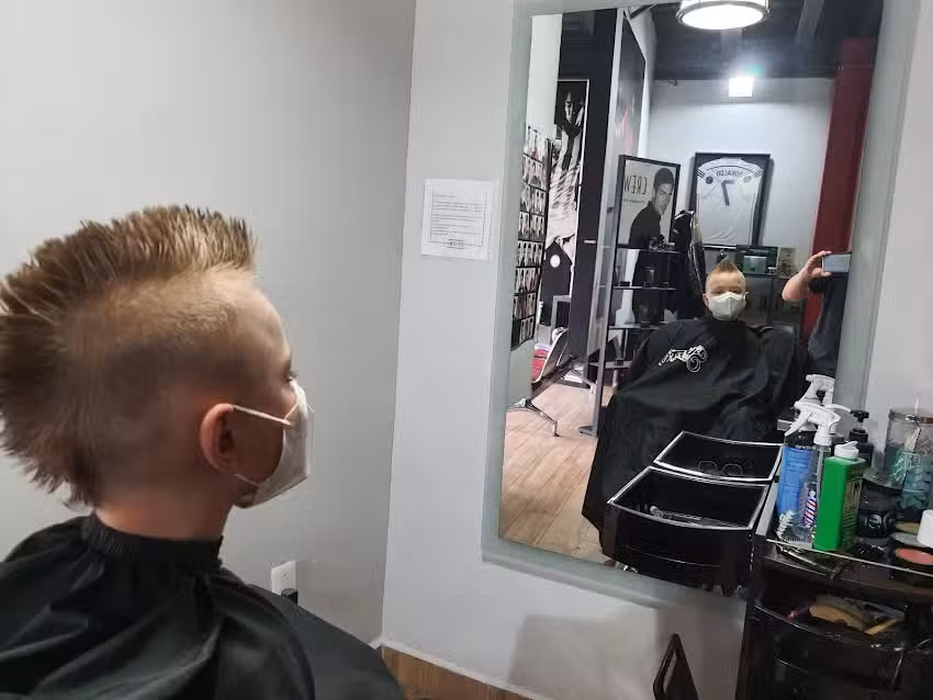 Player Haircut + Sports