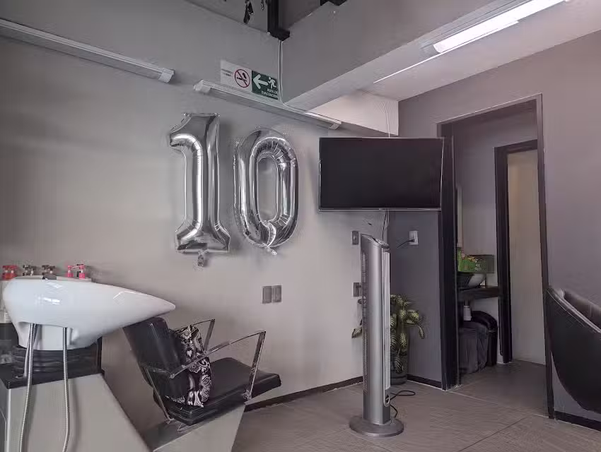 Purple Vintage Saloon