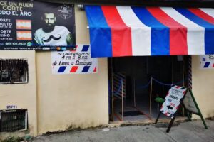 The Barber Shop Poncho