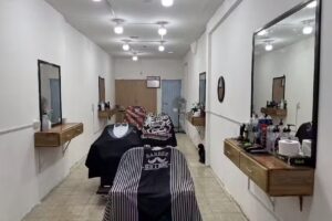 The old school barber shop