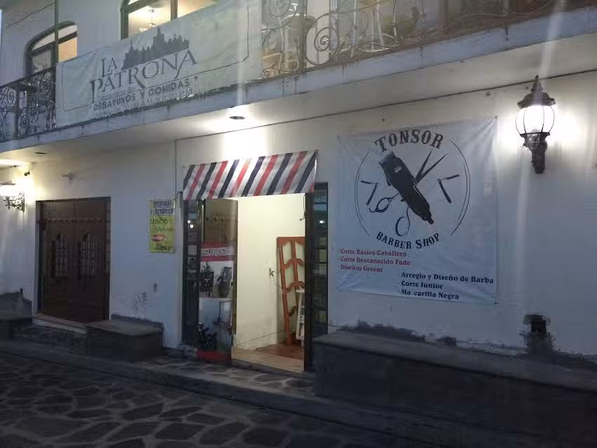 TONSOR-BARBER SHOP