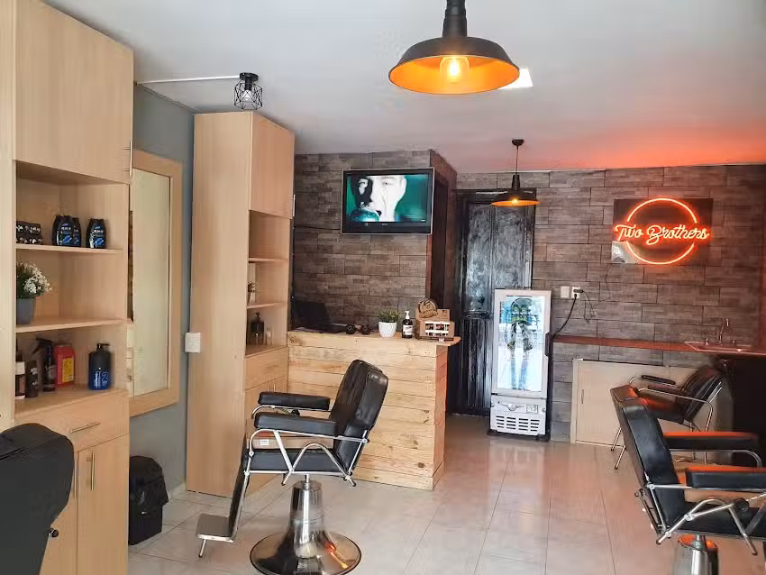 Two brothers barber shop