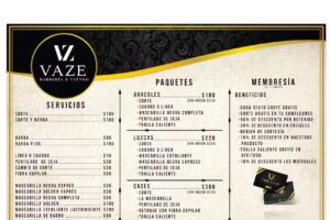 Vaze barber&iacute;a